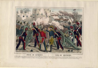 Bombardeo de Kinburn, 1855 de Unbekannt