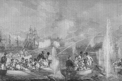 Bombardeo de Odessa, c. 1880 de Unbekannt