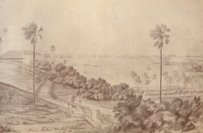 Puerto de Bombay - Visto desde Belmont, septiembre de 1821, 1936 de Unbekannt