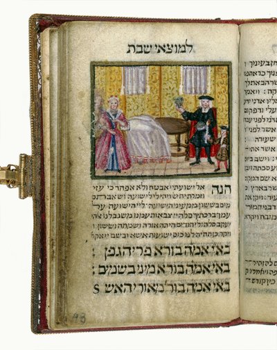 Libro de lecturas del Sabbath (Seder Tikkunei Shabbat) de Unbekannt