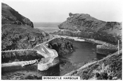 Puerto de Boscastle, Cornwall, 1937 de Unbekannt