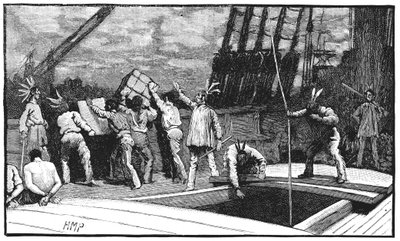 Fiesta del Té de Boston, 26 de diciembre de 1773 de Unbekannt