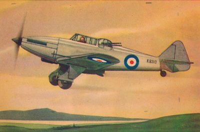 Monoplano de combate Boulton Paul Defiant, c1944 de Unbekannt