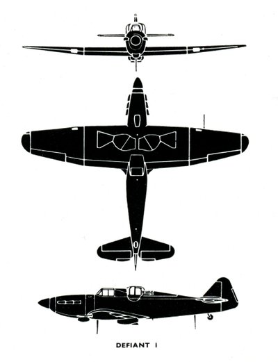 Boulton Paul Defiant I, 1941 de Unbekannt