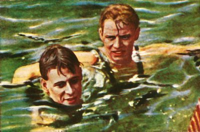 Boy Charlton de Australia, y Arne Borg de Suecia, 1928 de Unbekannt