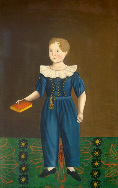 Niño de azul, c. 1820-1830 de Unbekannt