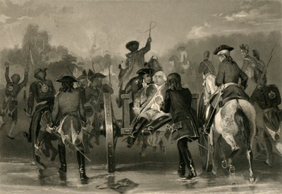 La retirada de Braddock, 1877 de Unbekannt