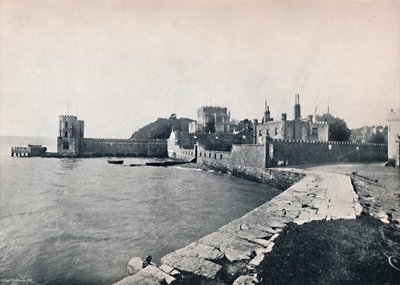 Isla Branksea - Vista General del Castillo, 1895 de Unbekannt