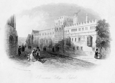 Brasenose College, Universidad de Oxford de Unbekannt