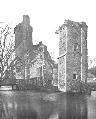 Ladrillos en el castillo de Caister, Norfolk, 1903 de Unbekannt