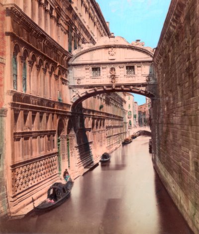 Puente de los Suspiros, Venecia de Unbekannt