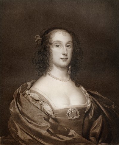 Bridget Fleetwood, hija mayor de Oliver Cromwell, siglo XVII, 1899 de Unbekannt