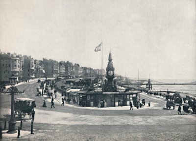 Brighton - Entrada al Acuario, mostrando el Muelle de la Cadena, 1895 de Unbekannt