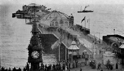 Acuario y Muelle del Palacio de Brighton, Brighton, East Sussex, principios del siglo XX de Unbekannt
