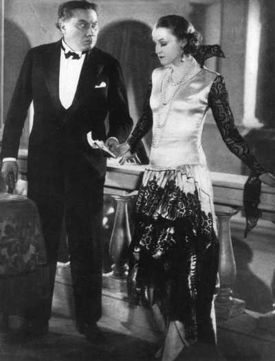 Brigitte Helm y Paul Wegener en Alraune de Unbekannt
