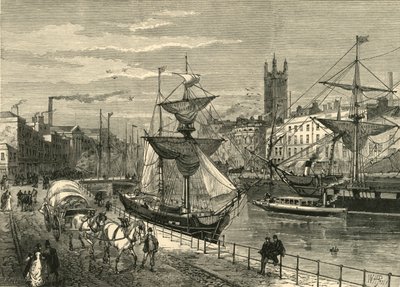 Bristol, desde el Muelle de San Agustín, 1898 de Unbekannt