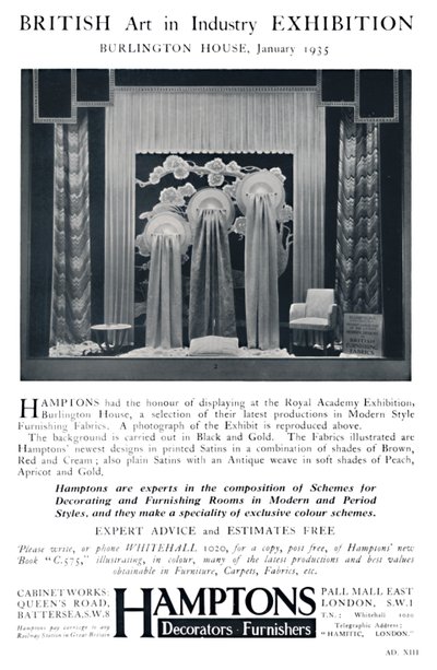 Exposición de Arte Británico en la Industria - Burlington House, enero, 1935 de Unbekannt