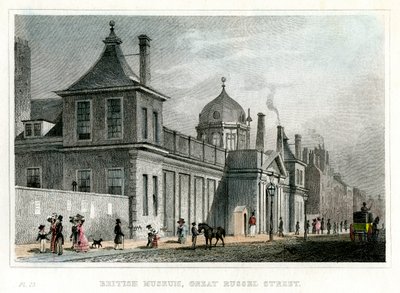 Museo Británico, Great Russell Street, Londres, siglo XIX de Unbekannt