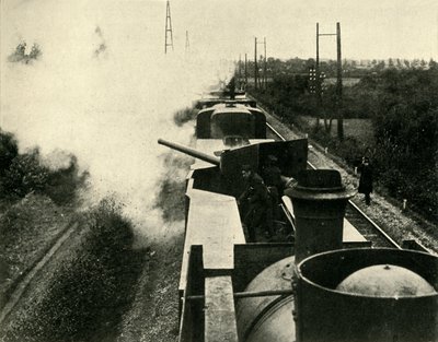 Tren blindado de la Marina Británica, Primera Guerra Mundial, 1914 de Unbekannt