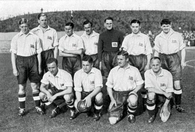 Equipo de fútbol olímpico británico, Juegos Olímpicos de Berlín, 1936 de Unbekannt