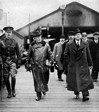 El Primer Ministro Británico Herbert Asquith visitando Irlanda, 1914 1951 de Unbekannt