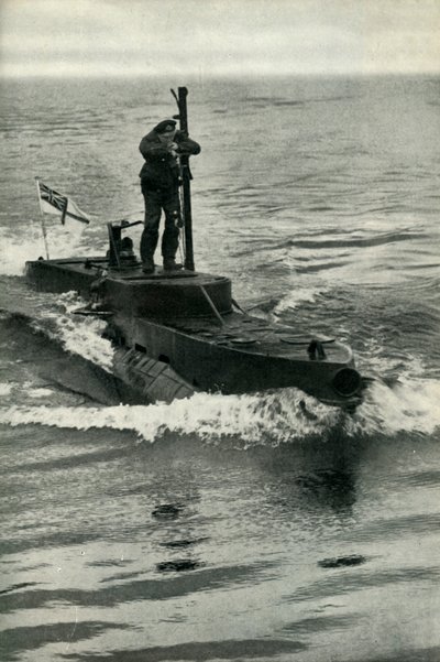 Submarino enano británico X-Craft, Segunda Guerra Mundial, 1945 de Unbekannt
