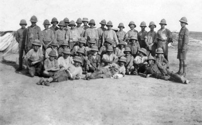 Destacamento del grupo C del ejército británico, Mesopotamia, Primera Guerra Mundial, 1918 de Unbekannt