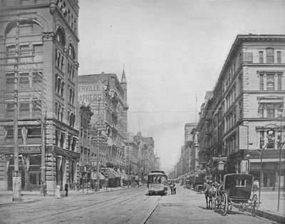 Broadway, al norte desde Chestnut Street, St. Louis de Unbekannt