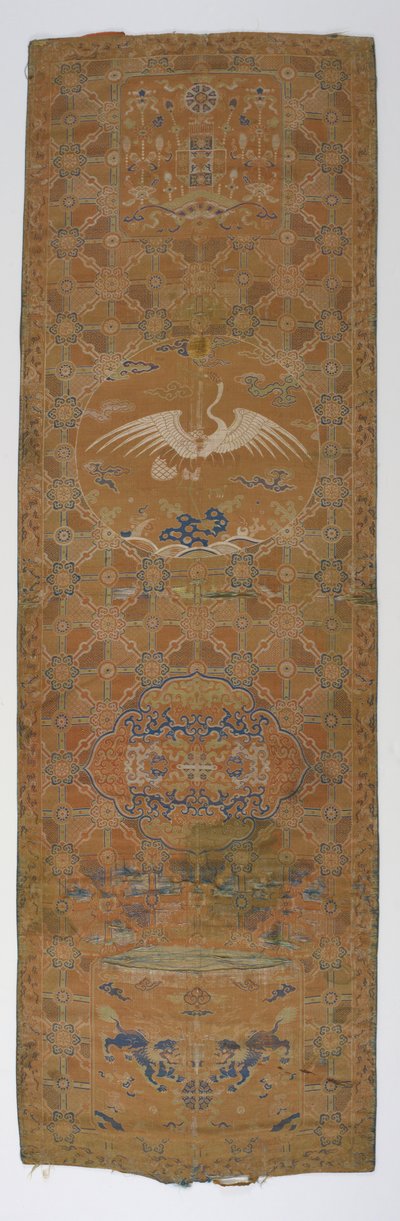 Panel de brocado, dinastía Qing de Unbekannt