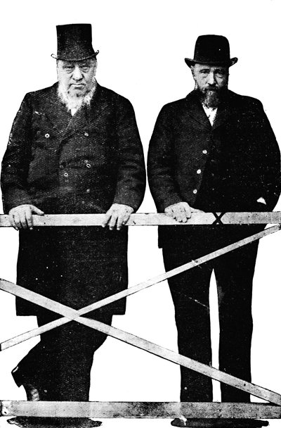 Hermanos Bóers en el Bar, 1900 de Unbekannt
