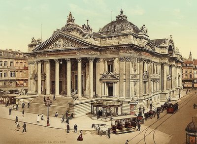 Bruselas. La Bolsa de Unbekannt