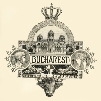 Bucarest, finales del siglo XIX-principios del siglo XX de Unbekannt