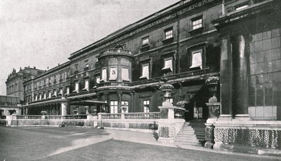 Palacio de Buckingham... mostrando la habitación en la que murió el Rey de Unbekannt