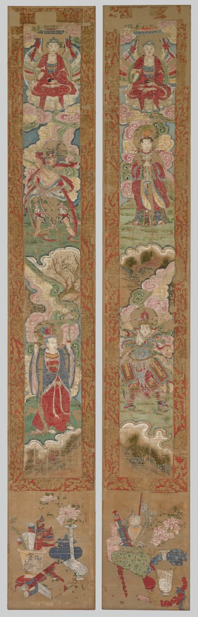 Panel Budista, 1300s de Unbekannt