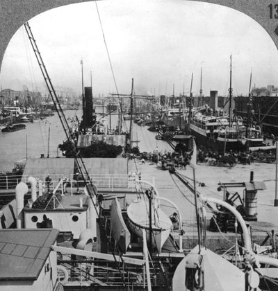 Muelles de Buenos Aires, Argentina, c1900s de Unbekannt