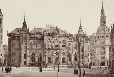 Edificio de la bolsa en Bremen de Unbekannt