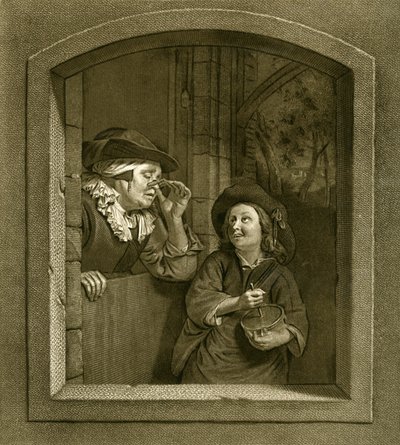 Bukal, grabado francés del siglo XVIII, 1948 de Unbekannt