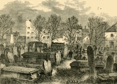 Cementerio de Bunhill Fields, c1872 de Unbekannt