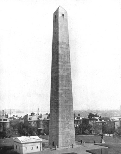 Monumento de Bunker Hill, Charlestown, Massachusetts, EE.UU., c1900 de Unbekannt