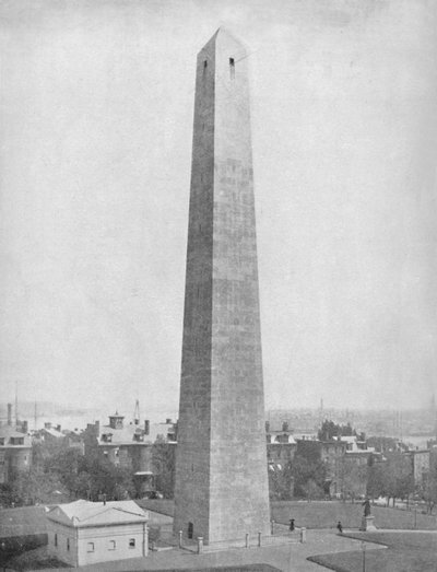 Monumento de Bunker Hill, Charlestown, Massachusetts, c. 1897 de Unbekannt