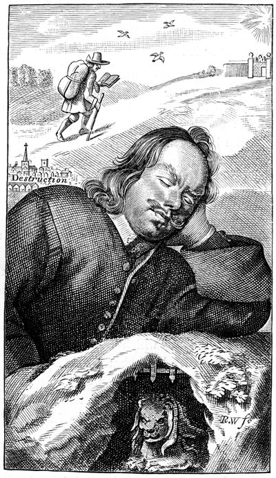El Sueño de Bunyan, 1680, 1893 de Unbekannt