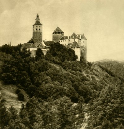 Castillo de Schlaining, Burgenland, Austria, c. 1935 de Unbekannt