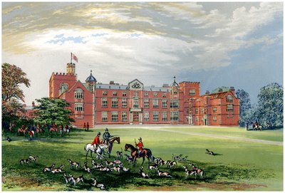 Burton Constable, Yorkshire, hogar del Baronet Constable, c1880 de Unbekannt