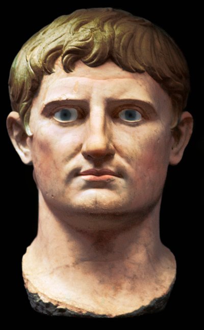 Busto del emperador romano Augusto, siglo I a.C. de Unbekannt
