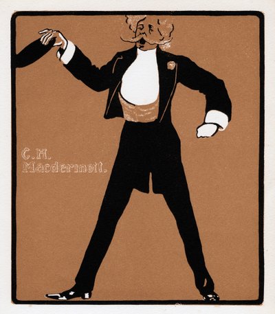 CH MacDermott 1845-1901, estrella del music hall, finales del siglo XIX de Unbekannt