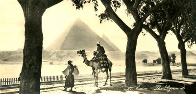 El Cairo - Las Pirámides, c1918-c1939 de Unbekannt