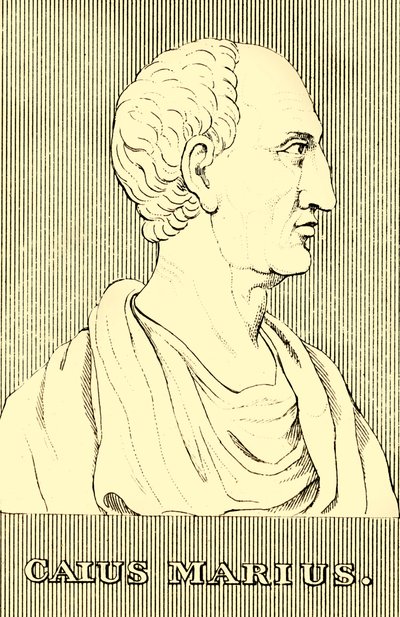 Cayo Mario, 157 a.C.- 86 a.C., 1830 de Unbekannt