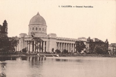 Calcuta - Oficina General de Correos, c1900 de Unbekannt
