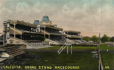 Calcuta. Tribuna del hipódromo, c1930s de Unbekannt