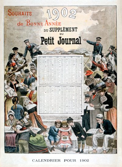 Calendario para 1902, 1901 de Unbekannt